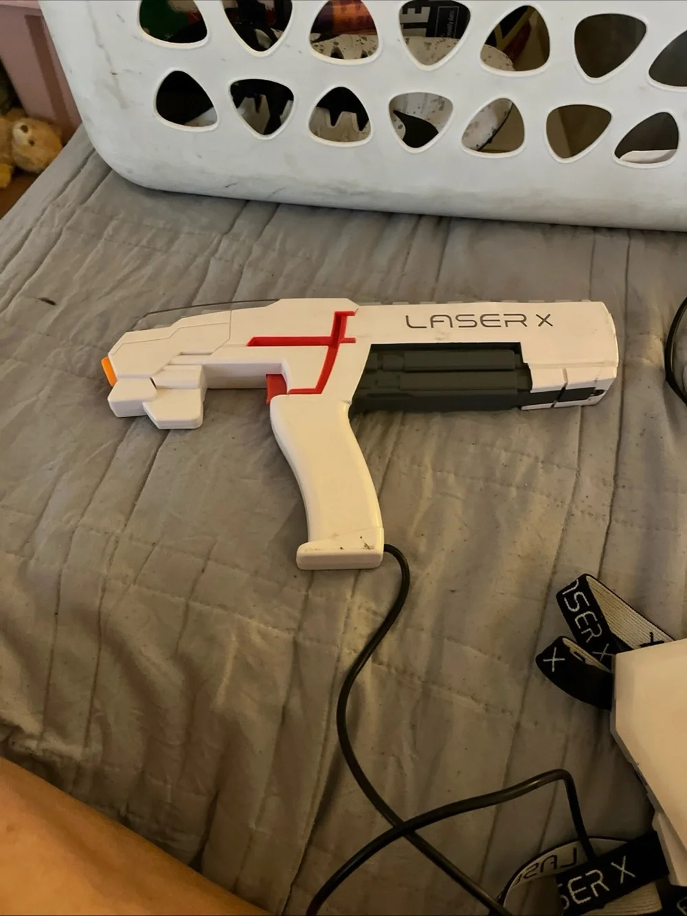 Laser X Blaster Set with chest sensor 3 guns-2 sensors